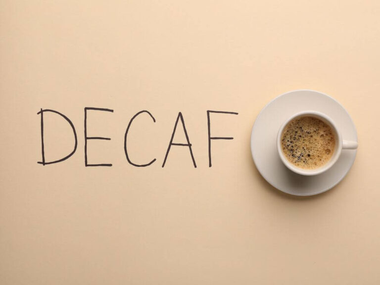 Koffeinmentes kávé előállítása