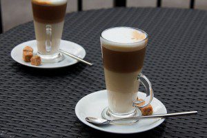 Latte pohár