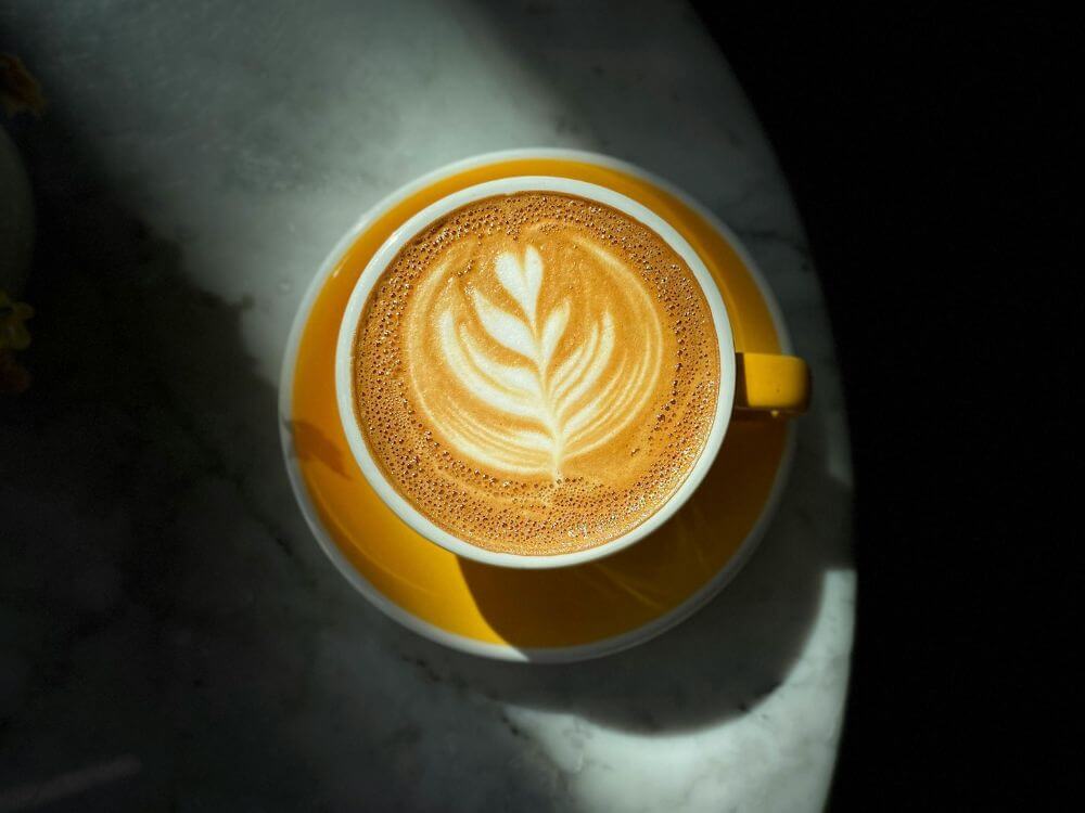 Cappuccino, latte art