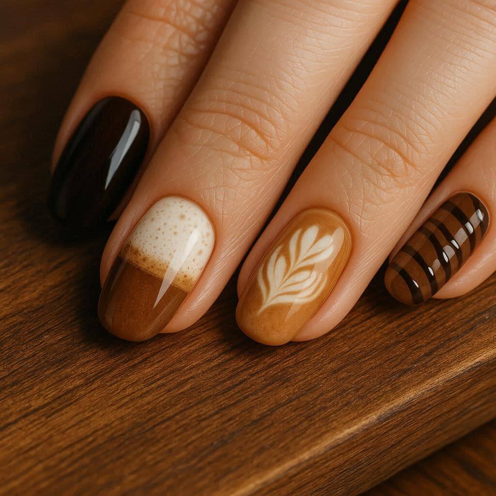 Barista stílusú körmök