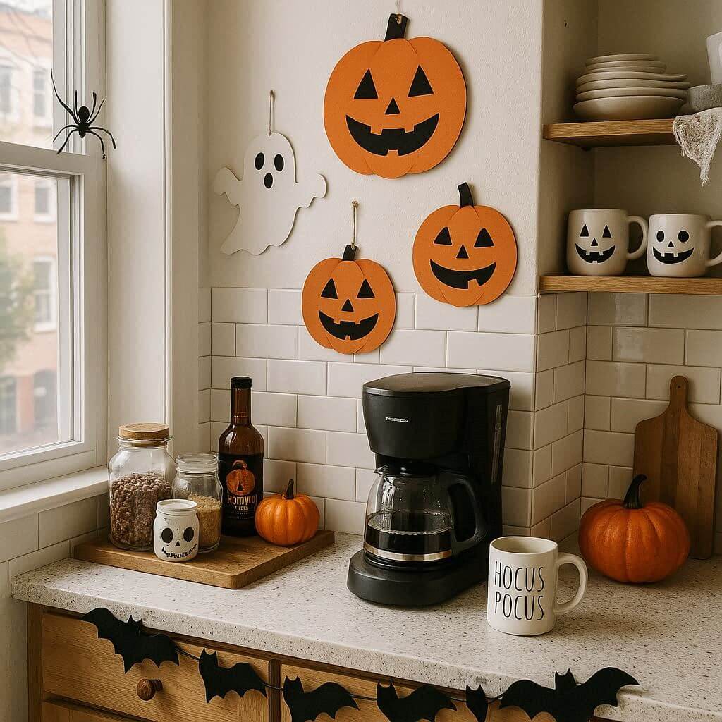 Halloween kávésarok ötlet 8