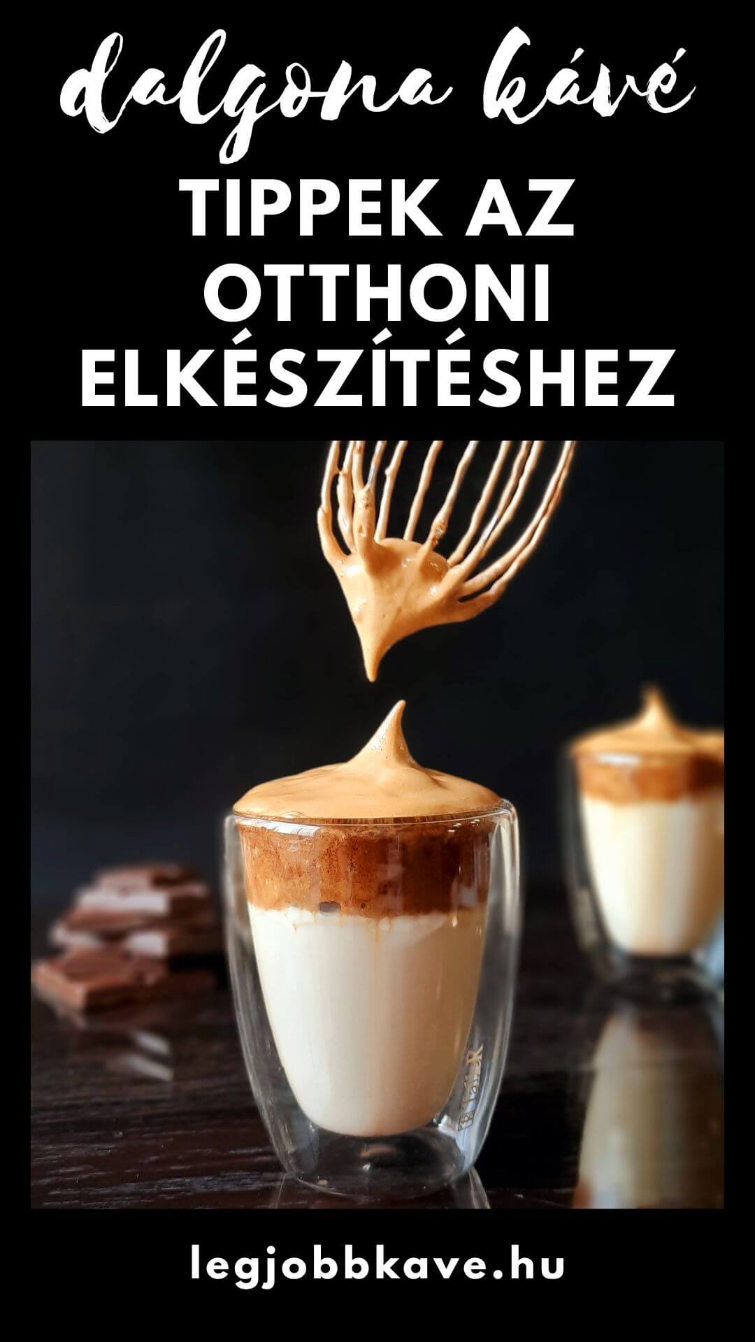 Dalgona kávé tippek az otthoni elkészítéshez
