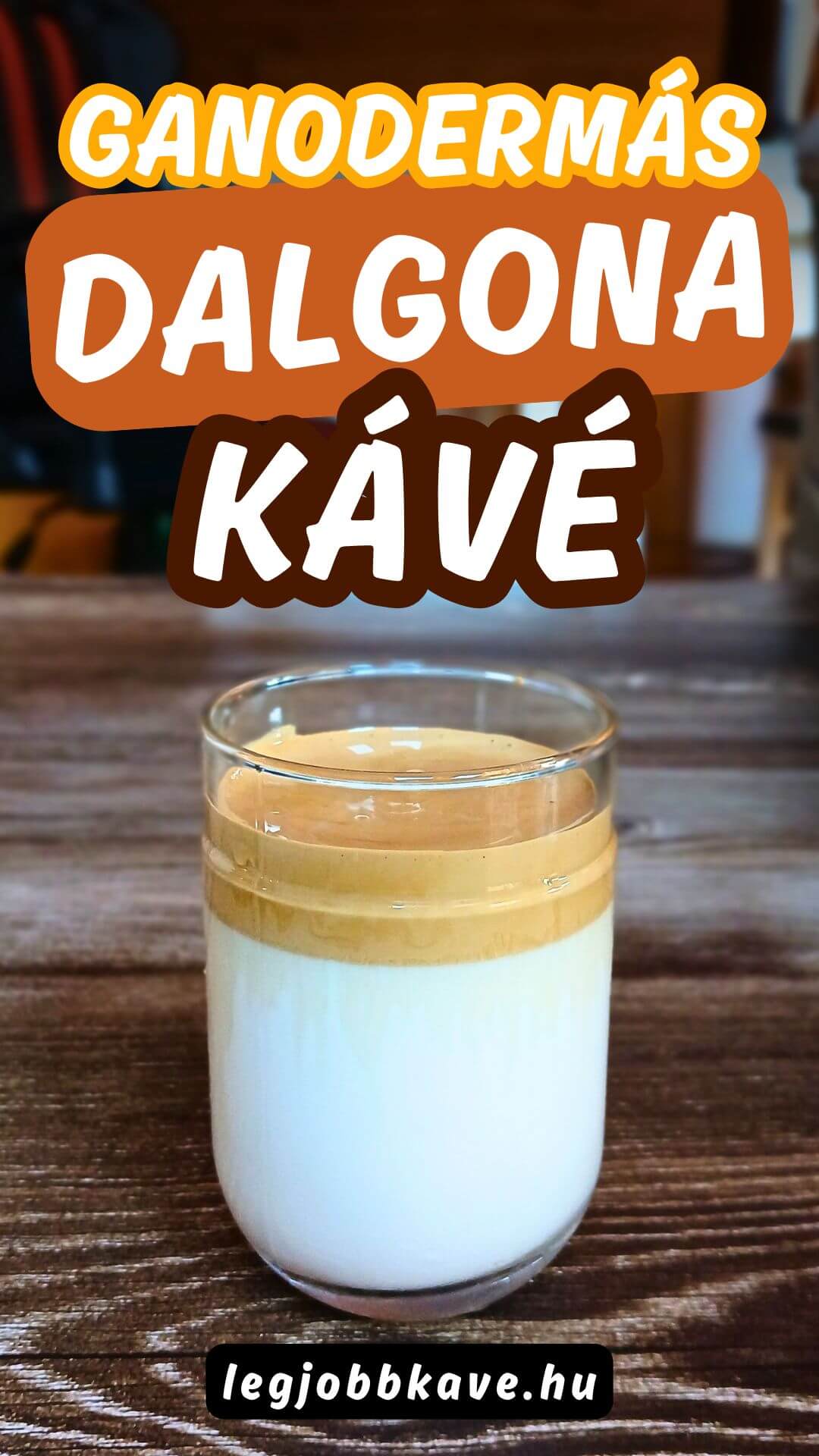 Ganodermás dalgona kávé recept