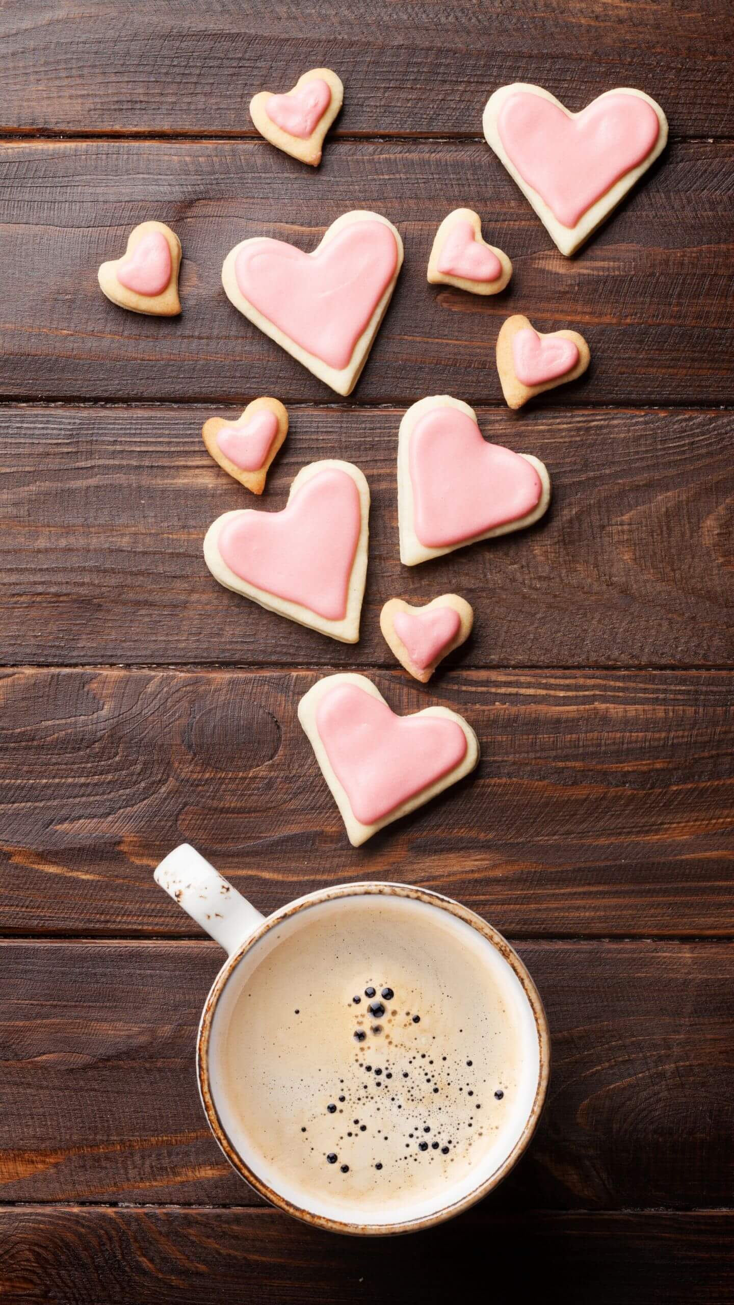 Reggeli Szerelem – Valentin-napi Kávés Háttérkép